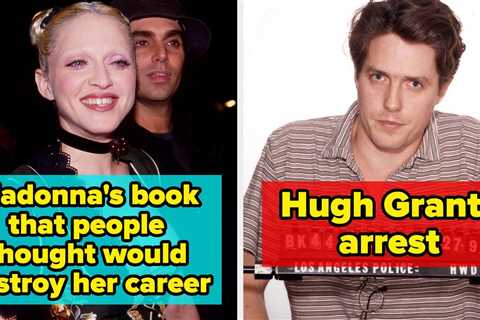 11 Celebrity Scandals That Were Absolutely Huge News When They Happened But Are Now Almost..