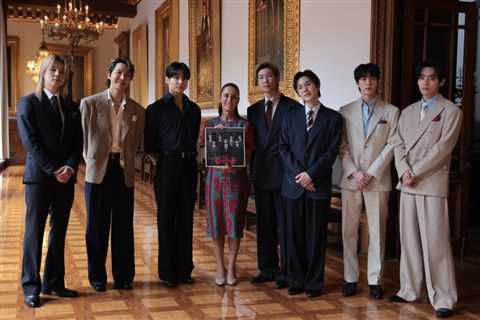 BTS Announces ‘Behind-the-Scenes’ of Their Visit to Mexico’s National Palace