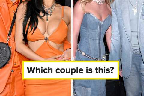 You’re A True Fashion Historian If You Can Correctly Remember The Celeb Couples Behind These Iconic ..