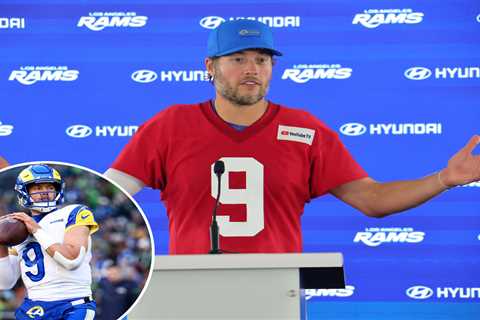 How Matthew Stafford finds motivation during late stages of NFL career