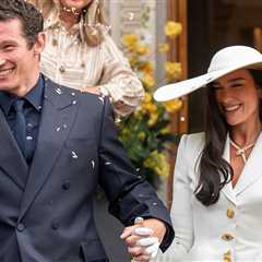 Dua Lipa and Callum Turner Wedding Photos