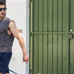 'Heated Rivalry' Star François Arnaud Shows Off Sculpted Arms On Dog Walk