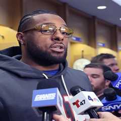 Kayvon Thibodeaux is opting to embrace a Giants leadership role — not dwelling on uncertainty