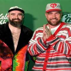 Travis and Jason Kelce have hilarious take on Aaron Donald rumors: ‘Starting a GoFundMe’