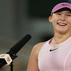 Russian teen Mirra Andreeva breaks through to French Open final