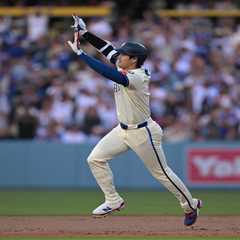 Shohei Ohtani’s 11th homer caps Dodgers’ nine-run first inning during rout of Angels