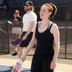 Billie Eilish, Angelina Jolie & FINNEAS Hit the Court for Support+Feed’s Inaugural Pickleball..