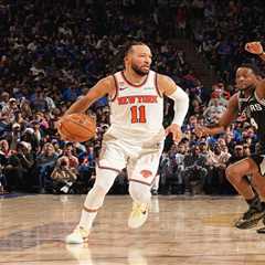 Jalen Brunson stoically responds to Draymond Green’s long-winded apology on ESPN