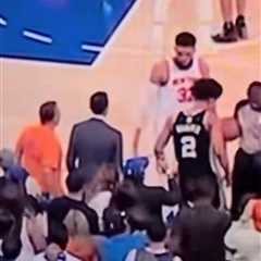 Karl-Anthony Towns video scrutinized as Knicks fans crowd Dylan Harper on critical final play