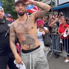 Knicks Jose Alvarado, Jordan Clarkson keep championship party going at NYC’s Knickerbocker Puerto..