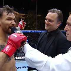 UFC's Mauricio Ruffy Proposes To GF After KO Win At White House