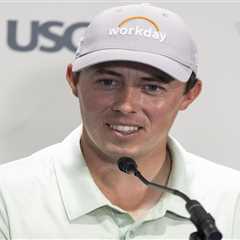 Matt Fitzpatrick welcoming a windy Shinnecock Hills challenge as he rolls into US Open