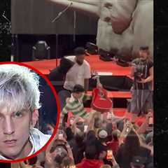 Machine Gun Kelly Escorted Off Stage After Bad Weather Ends Michigan Concert Early, Video Shows