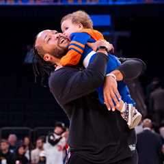 Meet the adorable starting lineup of Knicks kids who boosted their dads through the NBA Finals