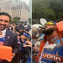 No bags allowed at Knicks ticker tape parade — unless it’s Jordyn Woods’ lucky purse