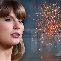 Taylor Swift's Rhode Island Mansion Dazzles with Fireworks, Amid Bachelorette Speculation