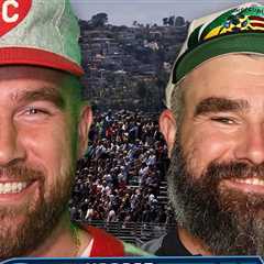 Travis Kelce Attends NASCAR Race in San Diego During Pre-Wedding Boys Trip