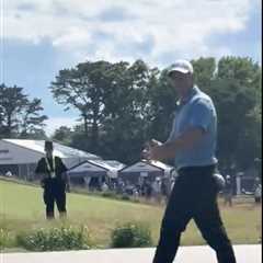 Rory McIlroy fires back at US Open heckler with big-belly gesture