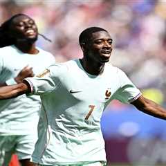 Ousmane Dembélé’s wife Rima flexes France star’s World Cup hat trick against Norway