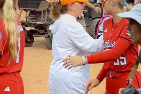 Texas Tech softball star’s dad goes on wild Tennessee rants in College World Series handshake drama