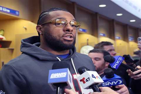 Kayvon Thibodeaux is opting to embrace a Giants leadership role — not dwelling on uncertainty