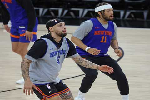 Knicks’ Jose Alvarado is living every New York City kid’s dreams