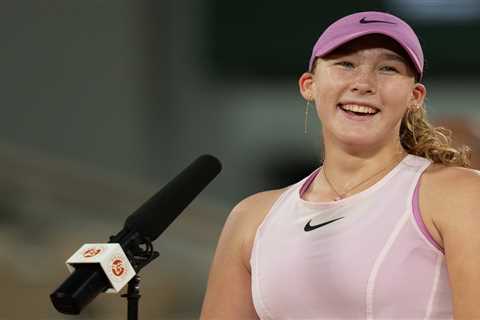 Russian teen Mirra Andreeva breaks through to French Open final