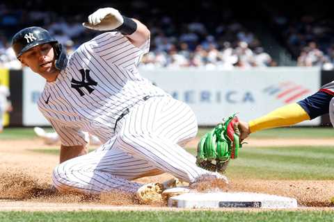 Yankees focus on stolen bases means more with Aaron Judge out