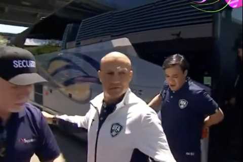 Uzbekistan national team faces shocking security check to play in World Cup friendly at Randalls..