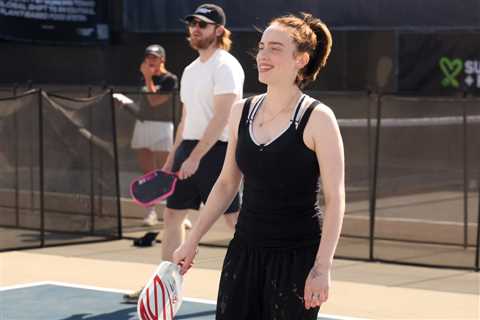 Billie Eilish, Angelina Jolie & FINNEAS Hit the Court for Support+Feed’s Inaugural Pickleball..