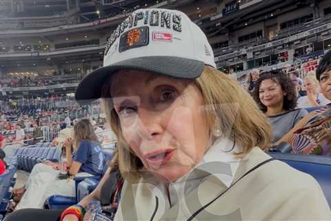 Nancy Pelosi Goes To Bat For Democrats at Congressional Baseball Game
