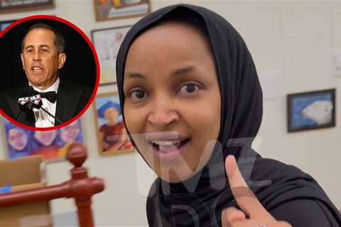 Rep. Ilhan Omar Torches Jerry Seinfeld Over 'Disturbing' Palestine Remarks