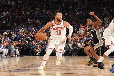 Jalen Brunson stoically responds to Draymond Green’s long-winded apology on ESPN