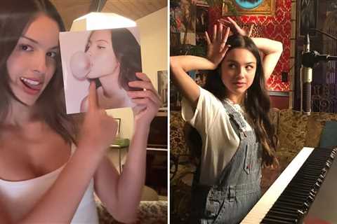 Olivia Rodrigo's Music Making Photos To Celebrate Her New Album