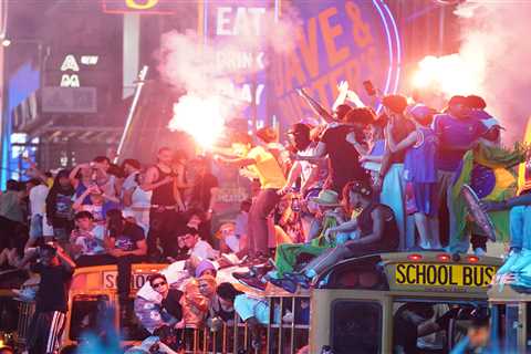 63 people arrested, 4 stabbings and 1 shooting reported in NYC after Knicks fans go wild..