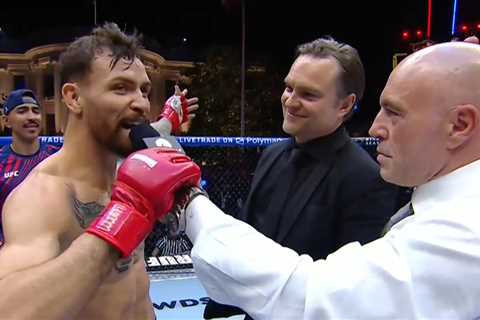 UFC's Mauricio Ruffy Proposes To GF After KO Win At White House