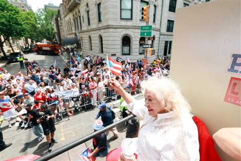 I Rode on Toñita and AOC’s Puerto Rican Day Parade Float — And Witnessed a Moving Tribute to..