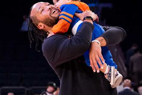 Meet the adorable starting lineup of Knicks kids who boosted their dads through the NBA Finals