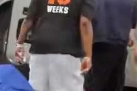 Mike Brown wears cheeky ‘10 weeks’ shirt to Knicks’ title parade after James Dolan’s abstinence joke