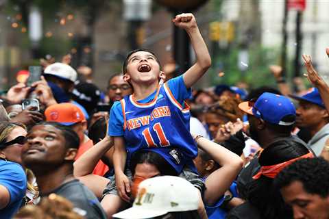 Knicks heralded as kings of NYC as millions attend estimated largest ticker-tape parade — and party ..