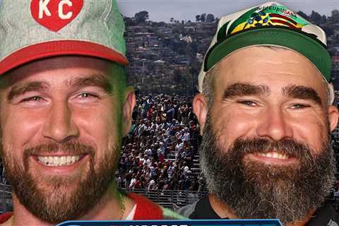 Travis Kelce Attends NASCAR Race in San Diego During Pre-Wedding Boys Trip