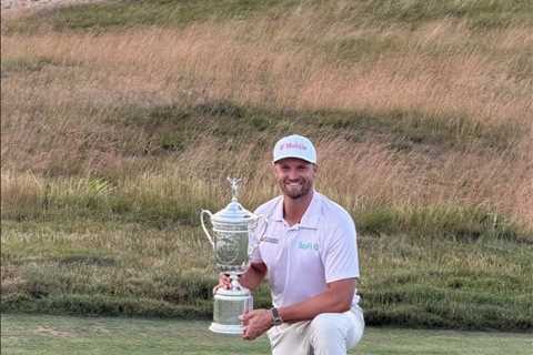 Wyndham Clark’s girlfriend has two-word reaction after his dramatic US Open win