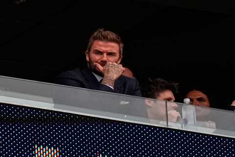 David Beckham was tortured during England’s brutal World Cup draw with Ghana