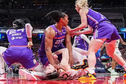 Caitlin Clark takes fist to the throat as Fever coach fumes over ‘ridiculous’ treatment