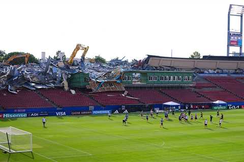 Sweden World Cup team training near demolition that ‘went wrong’: ‘What the hell happened?’