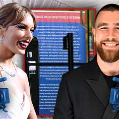 Taylor Swift & Travis Kelce's Wedding: Film Release Spotted at Venue