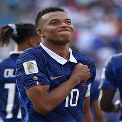 Kylian Mbappe’s girlfriend Ester catches eyes in hot pink outfit amid France World Cup game