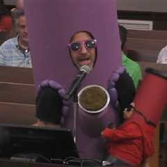 Man Dressed As Bong Crashes New Jersey Township Committee Meeting