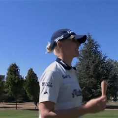 Charley Hull had ice cream delivered mid-round at Evian Championship in wild scene