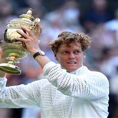 Jannik Sinner defeats Alexander Zverev to win second straight Wimbledon title